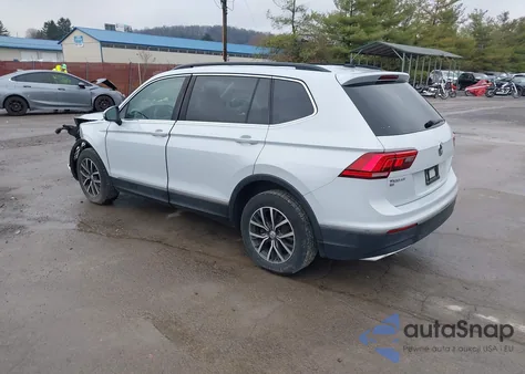 2018 Volkswagen Tiguan 2.0T Se/2.0T Sel из США, поврежденный, VIN 3VV2B7AX4JM194555